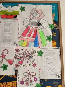Баба Марта бързала, мартеници вързала